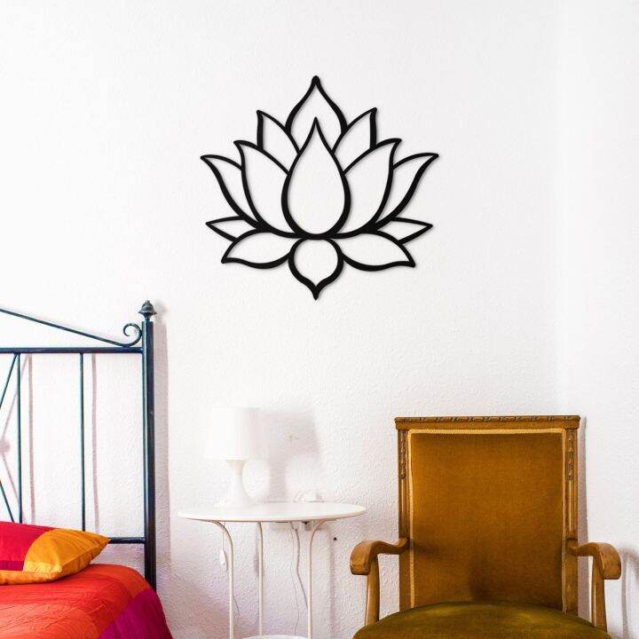 lotus-flower-wall-art-metal-wall-decor-outdoor-metal-wall-art-mandala-decor