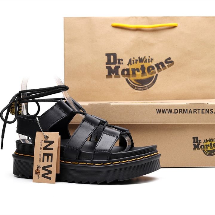 dr-martens-ดร-รองเท้าแตะมาร์ติน-หนังวัวแท้-กันน้ํา-พื้นหนา-น้ําหนักเบา-สไตล์โรมัน-สําหรับผู้หญิง