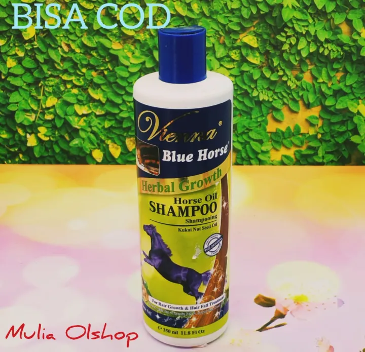 Vienna Blue Horse Shampoo Sampo Kuda Herbal Growth 350 ml Lazada