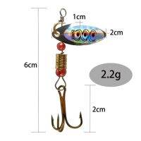 Zuryp Spinner Lure 5.5-8ซม. 2.5ก.-12.5ก. เหยื่อปลอมหางปั่นสำหรับตกปลาเหยื่อตกปลาปลอมดิ้นได้เลียนแบบสำหรับหอก