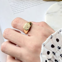 Shop 《 DTOU Fashion 》นี่คือเซตอเรีย,ร้านค้ายกวาร์นาคาจุง Corak Cincin Emas untuk Wanita Mudah Zirkon Personalcincras ใน Barang Kemas R