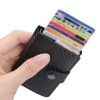 （Layor wallet） ใหม่ป้องกันขโมย Rfid ผู้ถือบัตรเครดิตสมาร์ทกระเป๋าสตางค์ที่เรียบง่ายกระเป๋าผู้ชายผู้หญิงบางผู้ถือบัตรธนาคารเงินสดบัตรเครดิตกรณีกระเป๋า