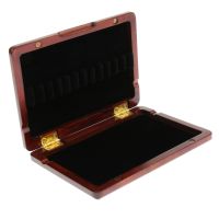 Wooden Oboe Reed Storage Case Oboe Reed Case Holder Box Protector For 12 / 3 Reeds Wind Woodwind Accessories