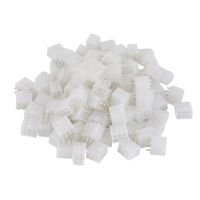 100PCS 4.2mm White 6P Female Socket Straight Needle for PC Computer ATX Graphics Card GPU PCI-E PCIe Power Connector