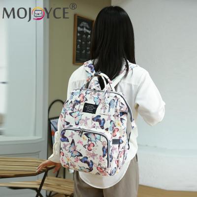 Daily Women Animal Printing Mummy Bag Large Waterproof Dirt-Repellent Diaper Stroller Bag Multifunctional Mummy Bag