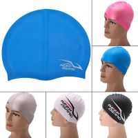 【health】 Adult Kid Elastic Swimwear Bathing Cap Waterproof Swim Hat