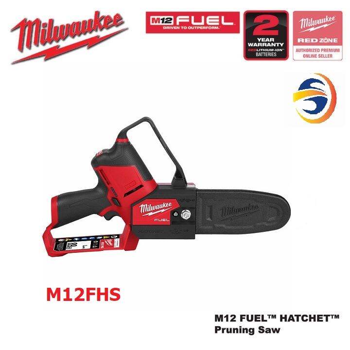 MILWAUKEE M12 FUEL HATCHET 6"(152MM) PRUNING SAW M12FHS0X Lazada