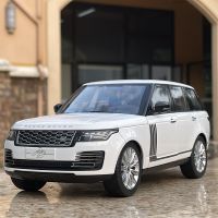 1/18 Range Rover Sports Alloy Car Model Diecast Metal Toy Off-road Vehicles Car Model Simulation Sound and Light Kids Gifts