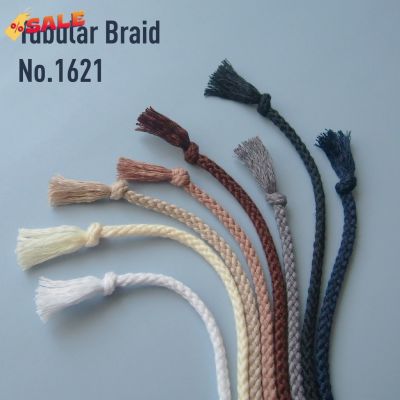 MOMOTARA No. 1621 เทปถัก Braid เทปถักกลม Tubular Braid ขนาด 0.5 CM ยาว 36 หลา เชือก เทป diy วัสดุตกแต่ง cord rope #กาว #เทปกาว #กาว3m #3m #กาว2หน้า #เทปกาว  #เทปกันลื่น  #เทปกาวกันน้ำ  #เทป