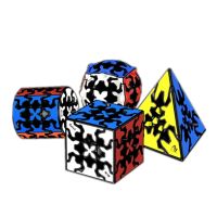 Qiyi cube 3x3x3 gear cube 3x3 puzzle speed magic cube qiyi pyramid 3x3x3 cubo magico Professional educational toys For Children