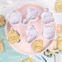【Ready Stock】 ♂ C14 3pcs Christmas/Halloween Cookie Mold 3D Cookie Cutters mold DIY Baking Mould biscuit cutting mold Fondant Cake Mold