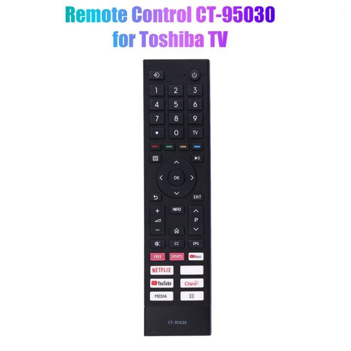 TV Remote Control Replacement Remote Control CT95030 for Toshiba TV