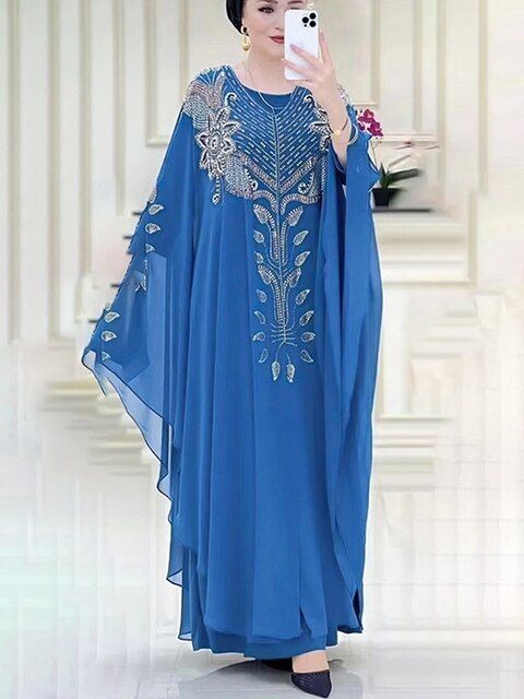 ชุดชีฟอง-boubou-มุสลิมแฟชั่น-abaya-2ชิ้นชุดดูไบตุรกีชุด-maxi-musulman-ensembles-caftan-marocain-เสื้อผ้าอิสลาม-816