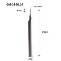 เครื่องตัดเอ็นซีซีซีซีที Gm-2e ทังสเตนคาร์ไบด์แข็งเครื่องตัดเครื่องมือตัดการกัดร่องสำหรับ Hrc45โลหะ