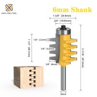 เครื่องมือ LT070เครื่องตัดไม้มีดกรวย Tenon Mortaise เครื่องตัดมิลลิ่งบิตก้านกาวประสานขนาด1/2 "12มม. 8มม. 1/4" 6มม.