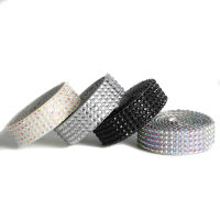 1 Yard Rhinestone Ribbon Shoe Trim Rhinestone Tape Self Adhesive Crystal Rhinestone