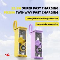 Mini Portable Power Bank 4000mah PD20w plug Powerbank Type C Fast Charging Transparent Smart Phone External Battery Charger ( HOT SELL) TOMY Center 2