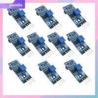 YESMILE 10pcs สายกั้น เซ็นเซอร์สะท้อนแสงอินฟราเรด TCRT5000 3.3โวลต์-5โวลต์ อุปสรรคการหลีกเลี่ยงโมดูล เซ็นเซอร์ IR เซ็นเซอร์ติดตาม Arduino สำหรับเด็ก