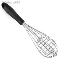 Stainless Steel TPR Handle Egg Beater Kitchen Balloon Wire Whisk Mixer Foamer for Cooking Baking Blending Whisking Stirring