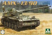 พลาสติก โมเดล ประกอบ  takom สเกล1/35 AMX-13/90 French Light Tank