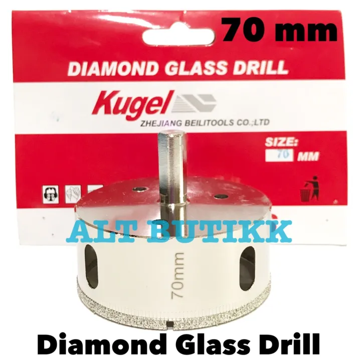 Kugel Diamond Core For Glass Mm Mata Bor Hole Saw Kaca Mm Lazada Indonesia