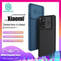 Nillkin แฟชั่น PC เคส สำหรับ Xiaomi Redmi Note 11 เคสโทรศัพท์ ธุรกิจกล้องป้องกันการกระแทกความเป็นส่วนตัวฝาหลัง