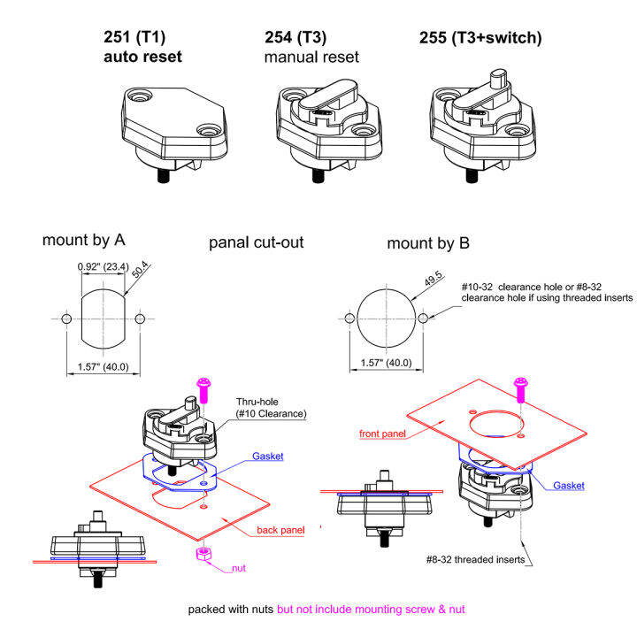 new-quan59258258-วงจรรีเซ็ตด้วยตัวเอง12v-32v-20a-30a-40a-แอมป์กันน้ำฟิวส์อินเวอร์เตอร์สำหรับรถบรรทุกรถยนต์แผงเทรลเลอร์