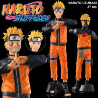 Model โมเดล Figure ฟิกเกอร์ จากการ์ตูนเรี่อง Naruto Uzumaki Shippuden นารูโตะ อุซึมากิ ชิปปุเดง นินจาจอมคาถา โอ้โฮเฮะ ตำนานวายุสลาตัน สูง 27 cm Ver Anime อนิเมะ การ์ตูน มังงะ คอลเลกชัน ของขวัญ Gift จากการ์ตูนดังญี่ปุ่น New Collection Doll ตุ๊กตา manga