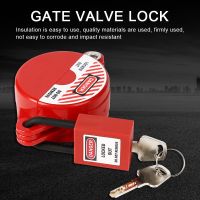 Lockout Tank Gas Valve Bottle Ball Safety Locks Gate Valve Master Lock Rotating 1-2.5 Inch