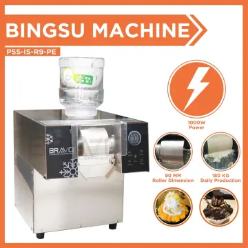 Snow Flake Ice Bingsu Machine Korean Flake Snow Ice Shaver Machine