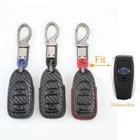 ♠✹﹉ jingyuqin 2 Butttons Leather Remote Key Case For Subaru BRZ Forester Legacy Outback WRX WRX STI Impreza XV Car Accessories