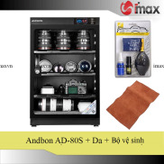 Tủ chống ẩm Andbon AD-80S 80 Lít - Công nghệ Japan + Bộ vệ sinh máy ảnh 8