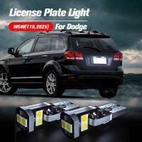 【ใหม่】2ชิ้น LED ป้ายทะเบียนแสง W5W T10โคมไฟสำหรับ Dodge Durango ล้างแค้นแกรนด์คาราวานการเดินทางชาเลนเจอร์ขนาดเส้นผ่าศูนย์กลาง Viper Ram 1500 2500