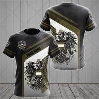 Austria Emblem Personalized Esports Tees Summer Casual Mens Fashion T-shirts Oversized Crewneck Short Sleeve Tops Sportswear