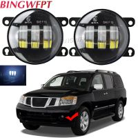 Fog Lights For Nissan Note E11 Navara D40 Pathfinder R51 Armada Frontier Xterra Titan Leaf Terrano Fog Light Headlight Fog Lamp