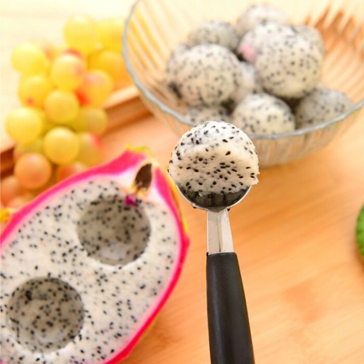 new-stainless-steel-fruits-ball-scoop-double-end-melon-baller-ice-cream-dessert