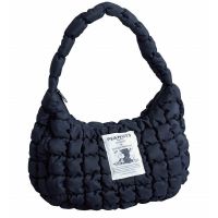Japanese Magazine Appendix Snoopy Small Cloud Bag Fashionable And Cute All-Match Portable Shoulder Bag Lightweight Armpit Bag 【AQUA】☒┋﹍