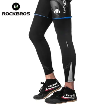 ROCKBROS Warm Fleece Bicycle Arm Sleeves Legwarmers Men Women