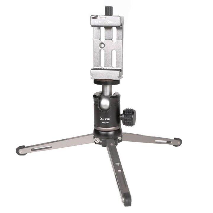 xiletu-all-metal-mini-lightweight-tabletop-tripod-stand-w-360-degree-ball-head-for-cameras-dslrs-gopros-internet-online-course