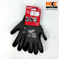 ถุงมือกันบาด Cut 5 Dipped Gloves #M #L 48-22-8951/48-22-8952 MILWAUKEE