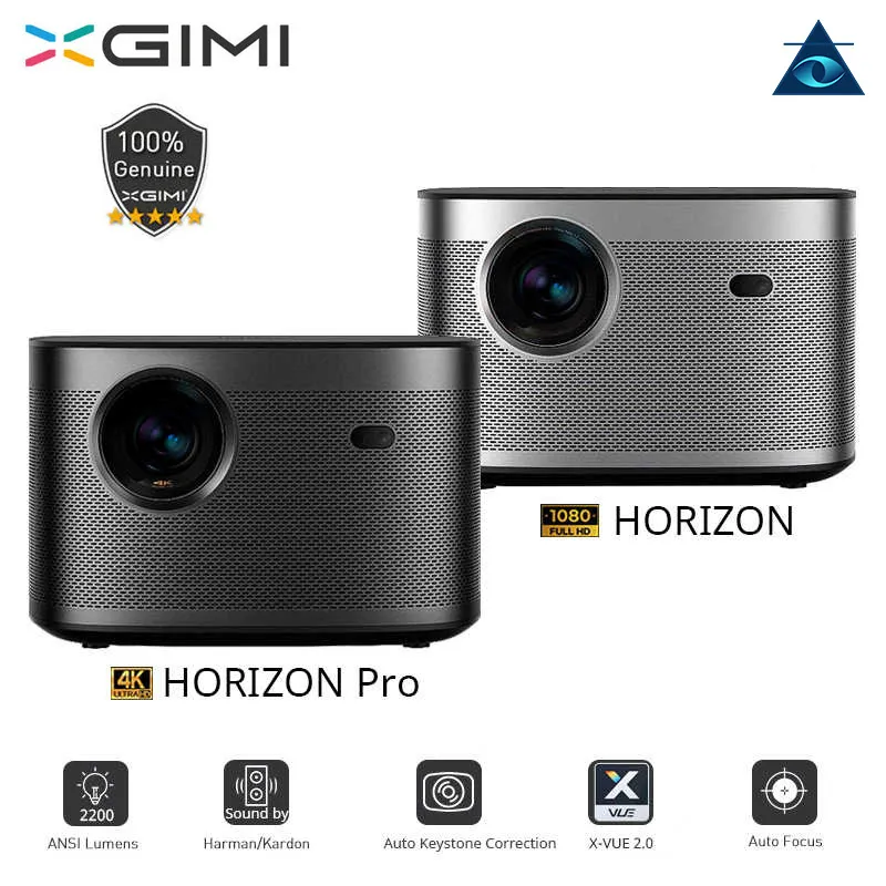 XGIMI HORIZON/ HORIZON PRO Portable Android TV Projector Harman Kardon 2200  ANSI Global Version XK03K | Lazada