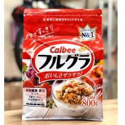 Ngũ Cốc Calbee 800g Nội Địa Nhật Bản - Ngũ Cốc Hoa Quả Callbee sấy khô