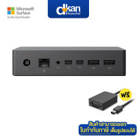 MS Surface Dock Color-Black Warranty 1 Year,Commercial Grade by Microsoft