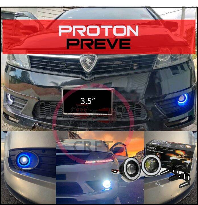 SC552 Proton PREVE 1.6 CFE PREMIUM 2015 Lampu Sport Fog Lights Foglamp