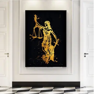 Lady Justice Wall Art