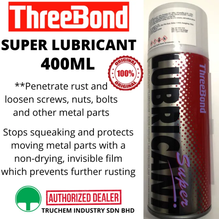 100 Original ThreeBond Super Lubricant Car Engine Bike Hinge Pin Stop Window Lock Electric