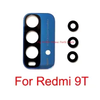 1 Set Back Rear Camera Glass Lens For Redmi 9T Back Camera Lens Glass With Glue Sticker Repair Spare Parts For Xiaomi Redmi 9T Smartphone Lenses