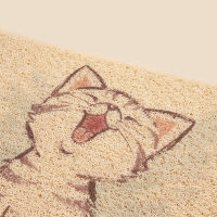 Pet Cat Litter Mat Cute Litter Cat Bed Pads Trapping Pets Litter Box Mat Pet Product Bed For Cats House Clean mat