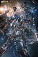 โปสเตอร์ Gundam กับ00พื้นผิวมันวาวผลิตในสหรัฐ-YEXT807 (24 "X 36" (61ซม. X 91.5ซม.))