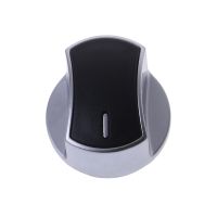 ✶◕ 1PC Metal Silver Universal Gas Stove Knob Cooker Oven Hob Kitchen Switch Control Firepower Adjustment Knob Kitchen Replacement